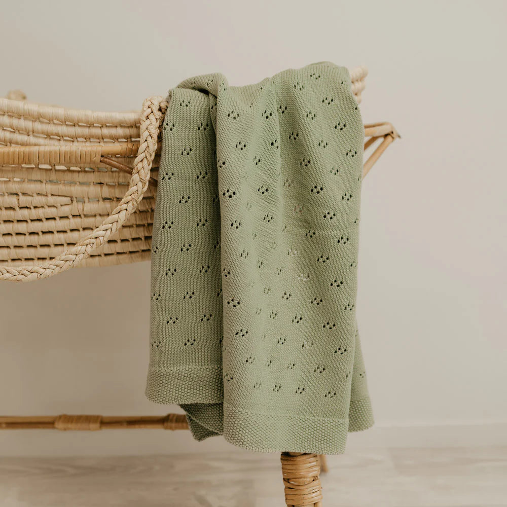 Heirloom Baby Blankets - Heritage Knit
