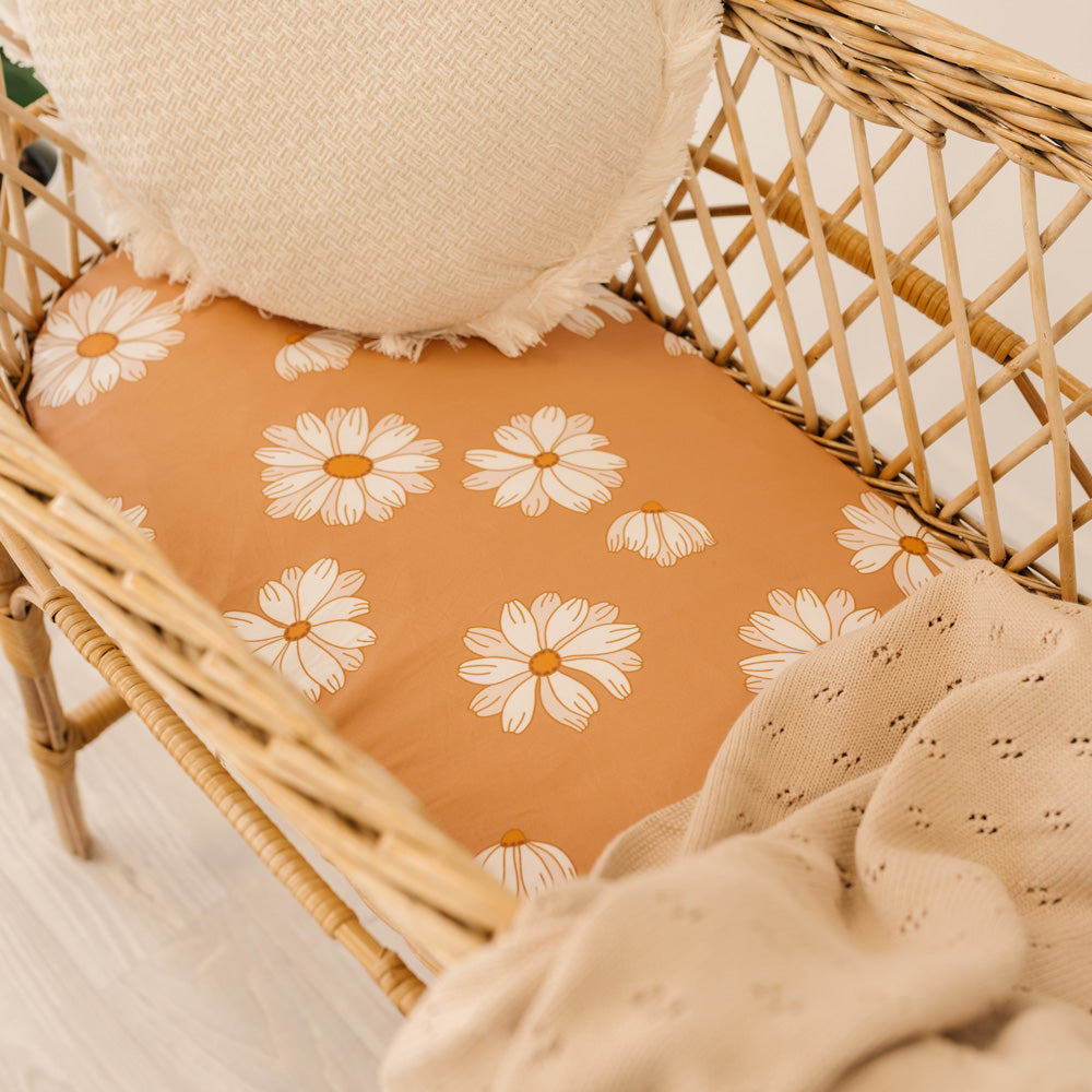Change mat covers and bassinet fitted sheets