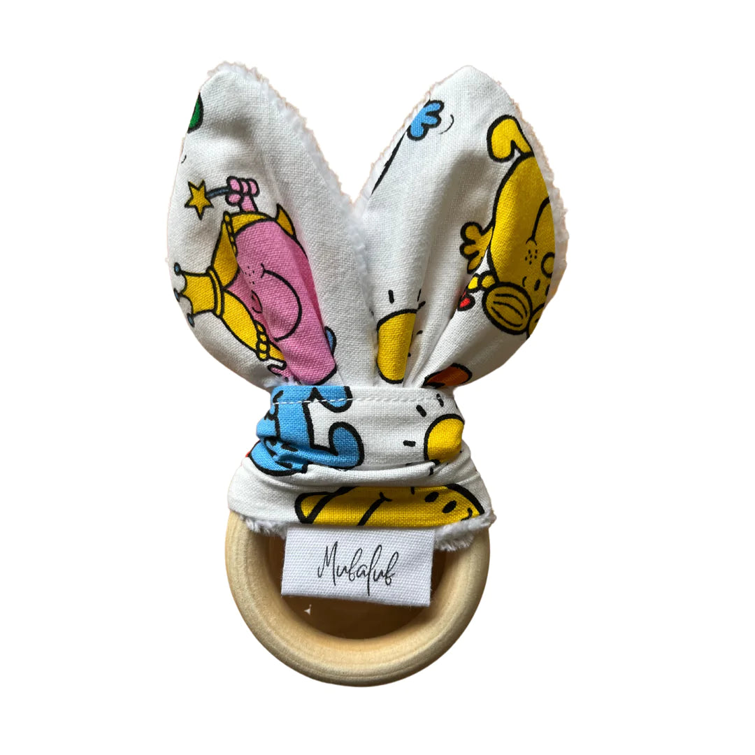 Wooden Bunny Eared Teethers