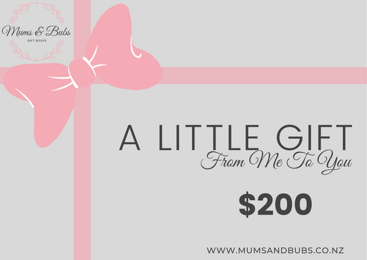 mums and bubs nz e-gift card