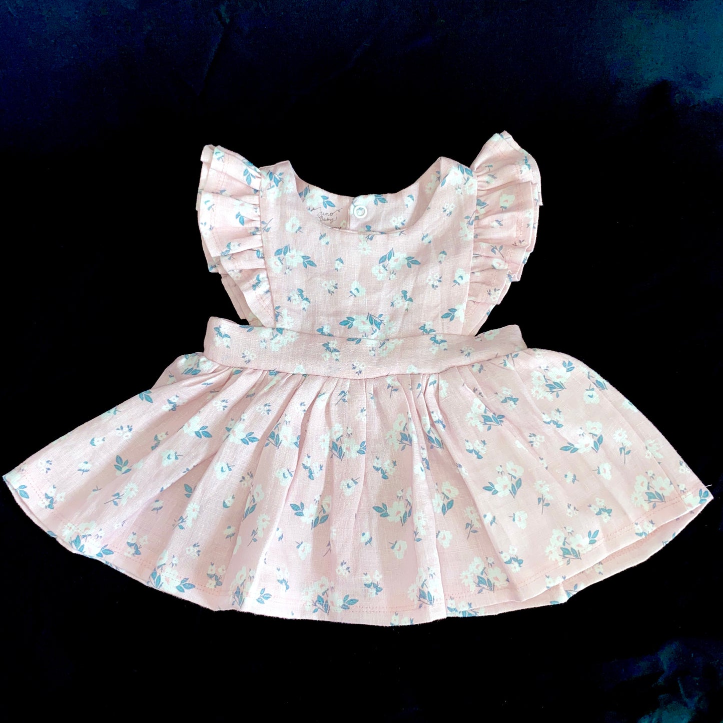 Pink Pinafore Dress - Handmade